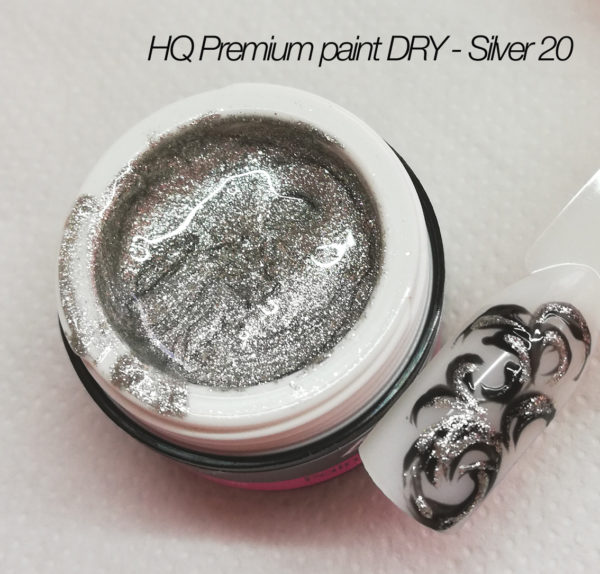HQ silver paint dry