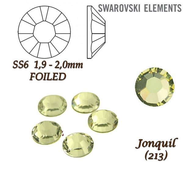 SWAROVSKI Foiled SS6 JONQUIL